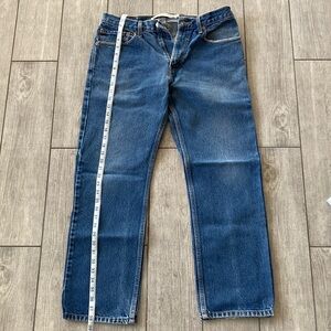 Levi's Strauss & Co. Men's Straight Blue Jeans 505
